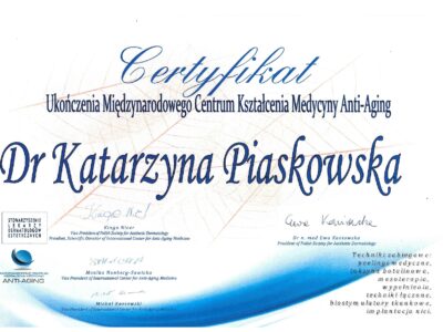 lek. dent. <span>Katarzyna Piaskowska</span> 2