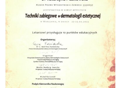 lek. dent. <span>Katarzyna Piaskowska</span> 12