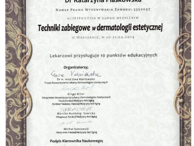 lek. dent. <span>Katarzyna Piaskowska</span> 13