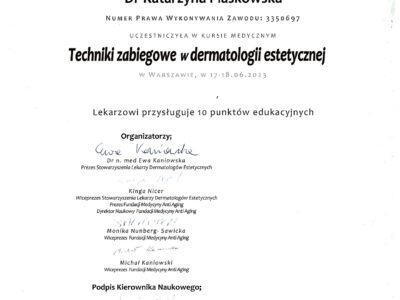 lek. dent. <span>Katarzyna Piaskowska</span> 16