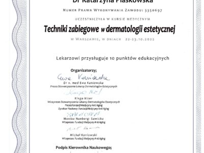 lek. dent. <span>Katarzyna Piaskowska</span> 18