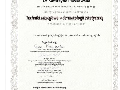 lek. dent. <span>Katarzyna Piaskowska</span> 21