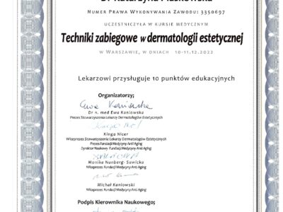 lek. dent. <span>Katarzyna Piaskowska</span> 22