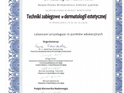 lek. dent. <span>Katarzyna Piaskowska</span> 23