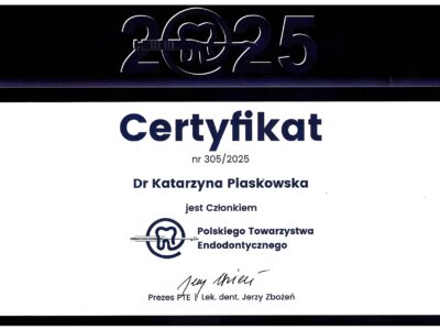 lek. dent. <span>Katarzyna Piaskowska</span> 25