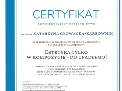 lek. dent. <span>Katarzyna Głowacka-Karbownik</span> 9