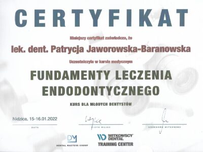 lek. dent. <span>Patrycja Jaworowska- Baranowska</span> 4