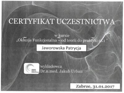 lek. dent. <span>Patrycja Jaworowska- Baranowska</span> 10