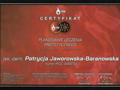 lek. dent. <span>Patrycja Jaworowska- Baranowska</span> 3